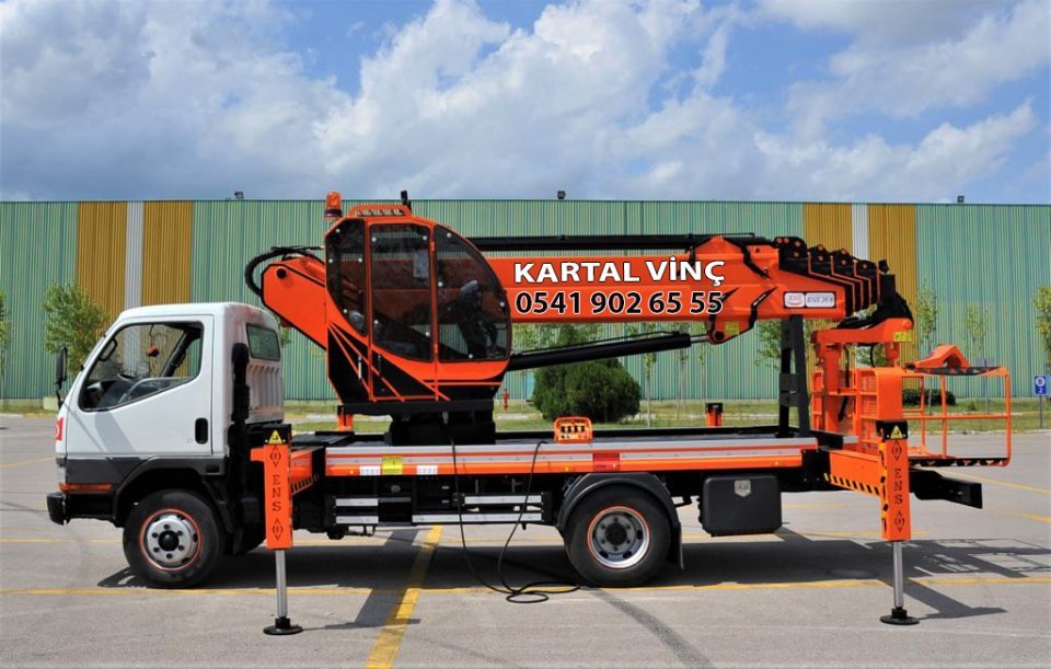 25 METRE SEPETLİ VİNÇ